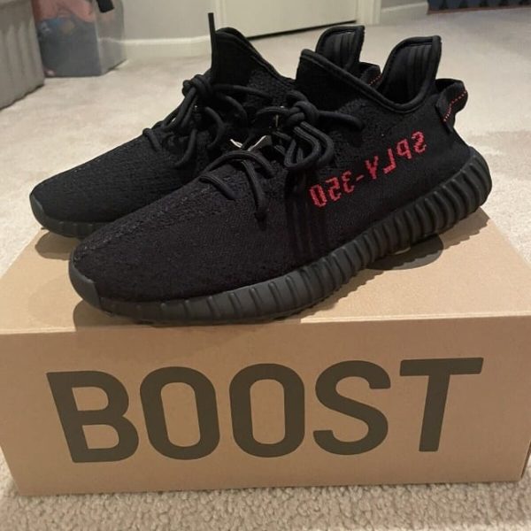 Adidas Yeezy SPLY 350 Black Red Shoe