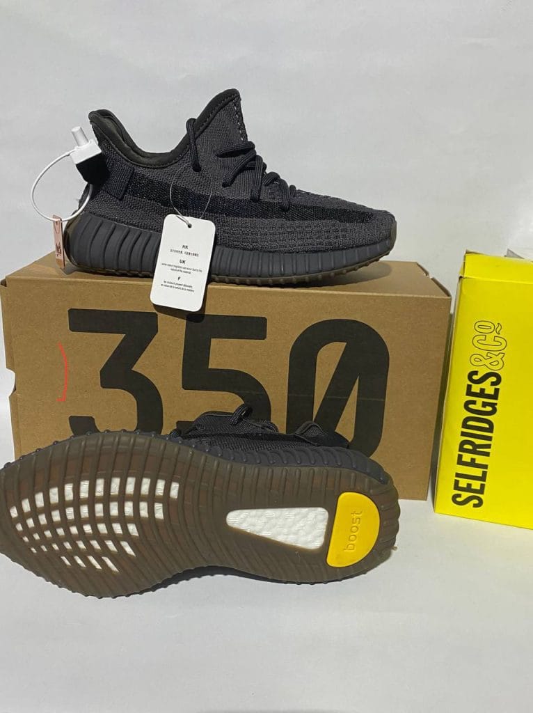 Adidas SPLY 350 Yeezy Ash Black Comfort Trainer