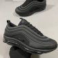 Nike Airmax 97s Sneakers in black color with black logo