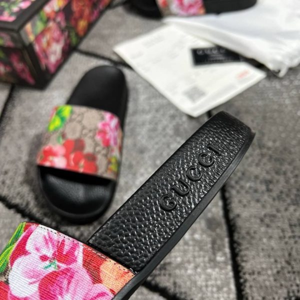 DH Gate Floral Gucci Slider Supreme Bloom Slides Cheap comes with Box & Paper work