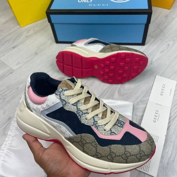 Gucci Shoe GG Rhyton Sneakers