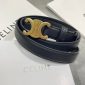 Celine Triomphe Belts in Black Color