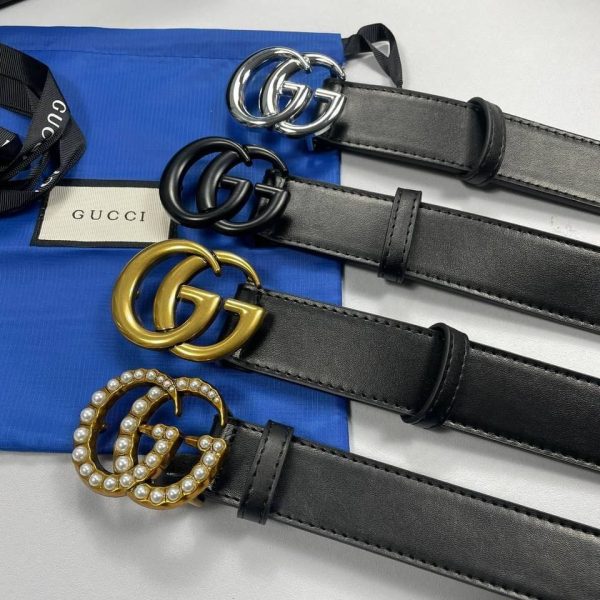 Gucci Black Belts