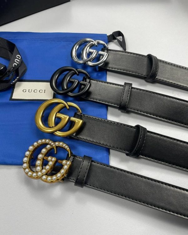 Gucci Black Belts