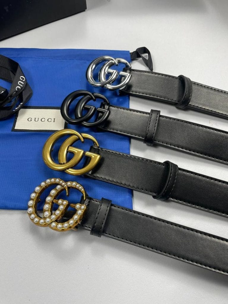 Gucci Black Belts