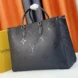 Premium AA+ Replica Louis Vuitton On The Go Empriente Tote Bag for Women – High-Quality Leather Finish with Monogram Embossed Design