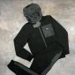 Prada Milano Triangle Logo Tracksuits in black color