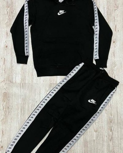 Nike Fleece Tracksuit in black color