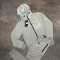 Prada Milano Triangle Logo Tracksuits in grey color