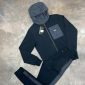 Prada Milano Triangle Logo Tracksuits in navy blue color