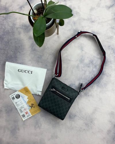 Black Small Messenger Bag