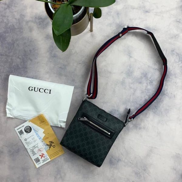Black Small Messenger Bag