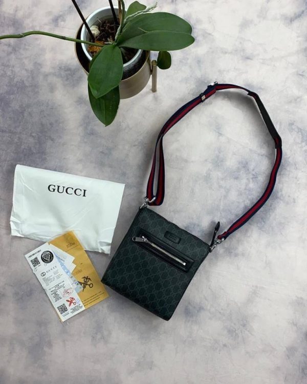 Black Small Messenger Bag