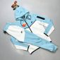 Nike Men Women Tech Fleece Hooded Full Sleeves Tracksuits White Blue Sale UK