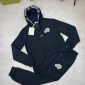 Moncler Men Women Replica Full Tracksuits in blue color
