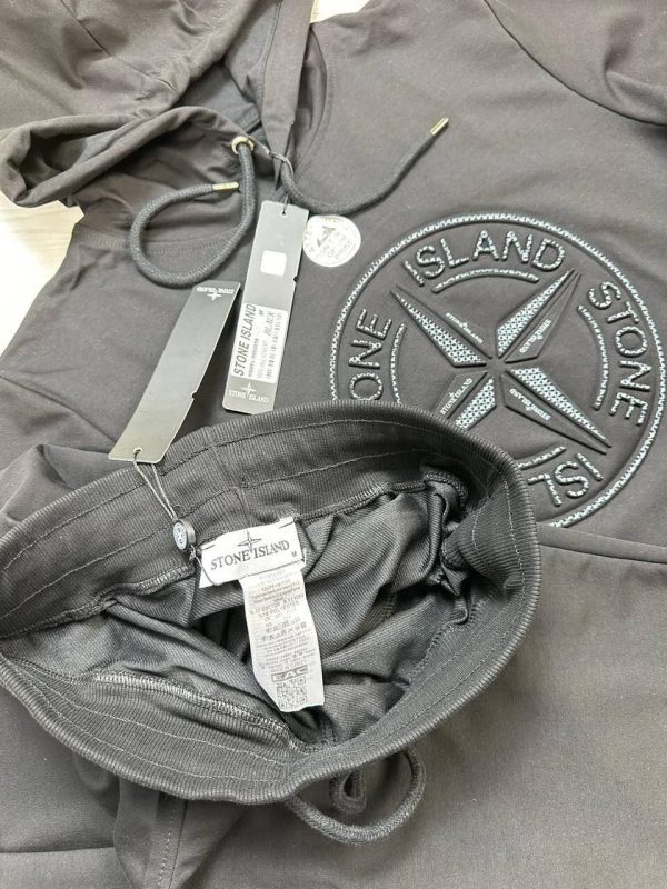 Stone Island Tracksuit in grey color Stone Island Tracksuit in grey color