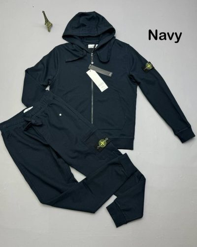 Stone Island Tracksuits in navy blue Color