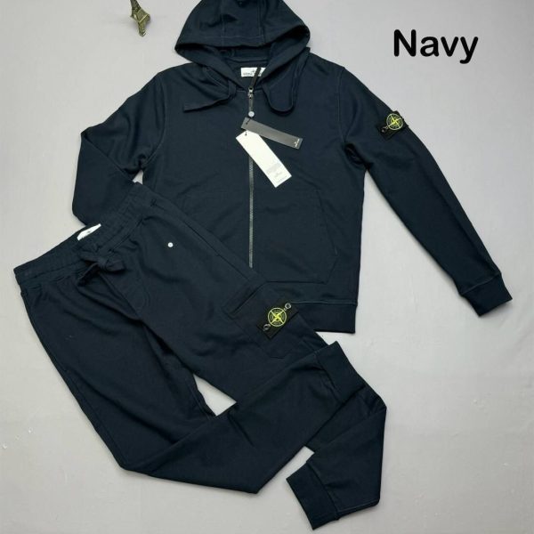 Stone Island Tracksuits in navy blue Color