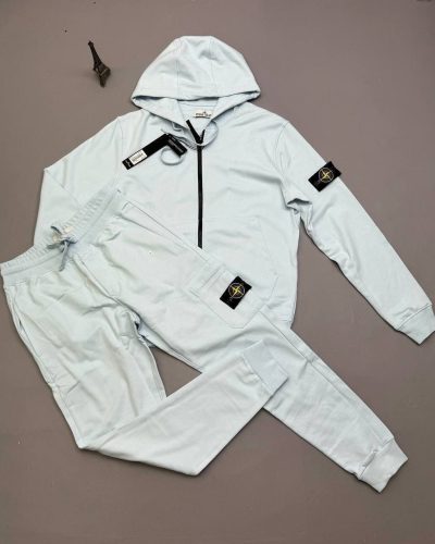 Stone Island Tracksuits in white Color