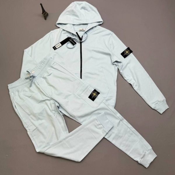 Stone Island Tracksuits in white Color