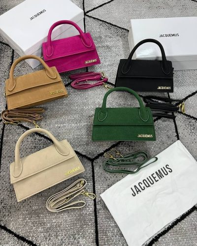 Jacquemus Le Chiquito Mini Foldover Bag Premium Replica Tote with Long Strap In Multiple Colors