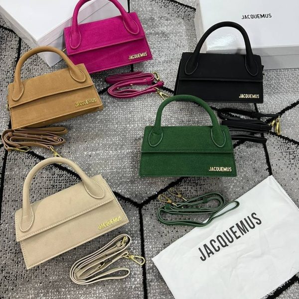 Jacquemus Le Chiquito Mini Foldover Bag Premium Replica Tote with Long Strap In Multiple Colors