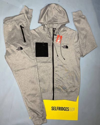 The North Face Tracksuit with Hoodie in Off White Color