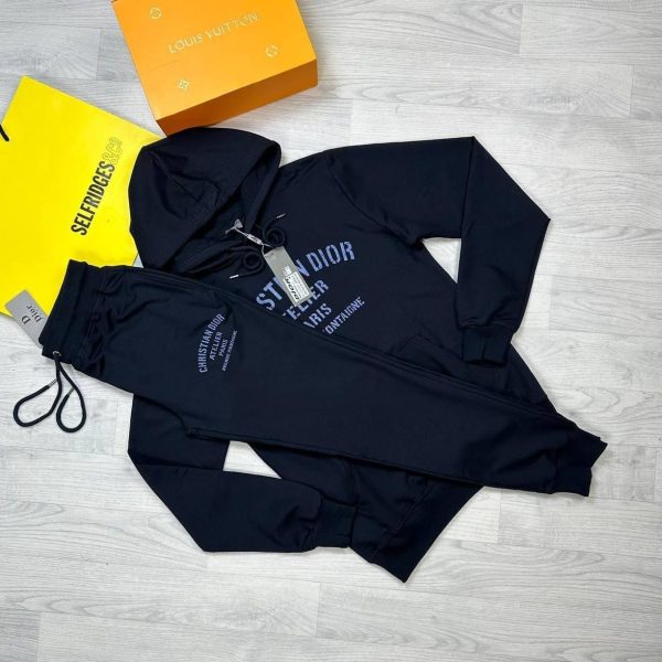 Christian Dior Tracksuit In Navy Blue Color