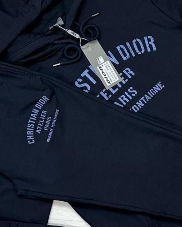 Christian Dior Tracksuit In Navy Blue Color