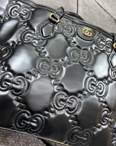 Gucci Women GG Matelassé Tote Bag GG Logo Quality Gucci Women GG Matelassé Tote Bag GG Logo Quality