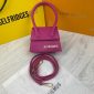 Jacquemus Le Chiquito Mini Replica Bag Luxury Crossbody Square Handbag for Women In Purple Color