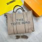 Marc Jacobs Tote Bag Stylish Handbag in Beige Colour