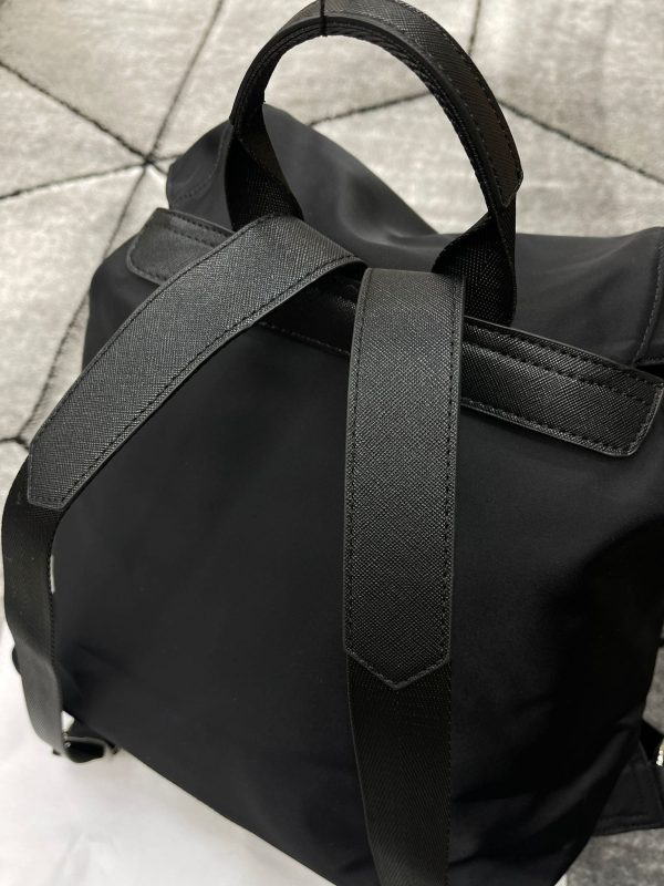 Prada Milano Re-Nylon Saffiano Re-Edition Backpack Back Side Prada Milano Re-Nylon Saffiano Re-Edition Backpack Back Side