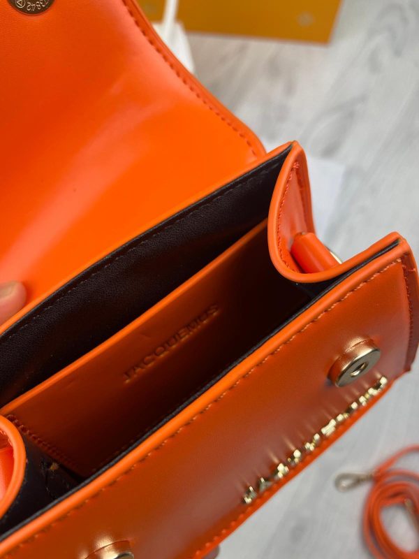 Top View with Handle and Zip in Orange Top View with Handle and Zip in Orange