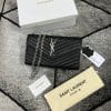 YSL Saint Laurent Paris Crossbody Bag With Cash Pouch in Black Colour With Silver Logo