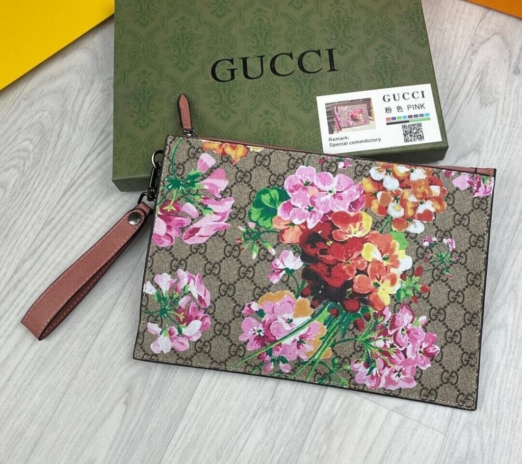 Floral Clutch Bag