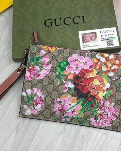 Floral Clutch Bag