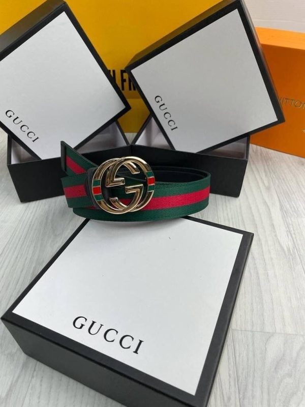 DH Gate Dupe Selfridges Fake Dupes Wide Small Cheap Gucci Belt Green And Red With Gold Colour Buckle