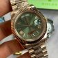 Rolex Day-Date with Golden Chain Strap Green