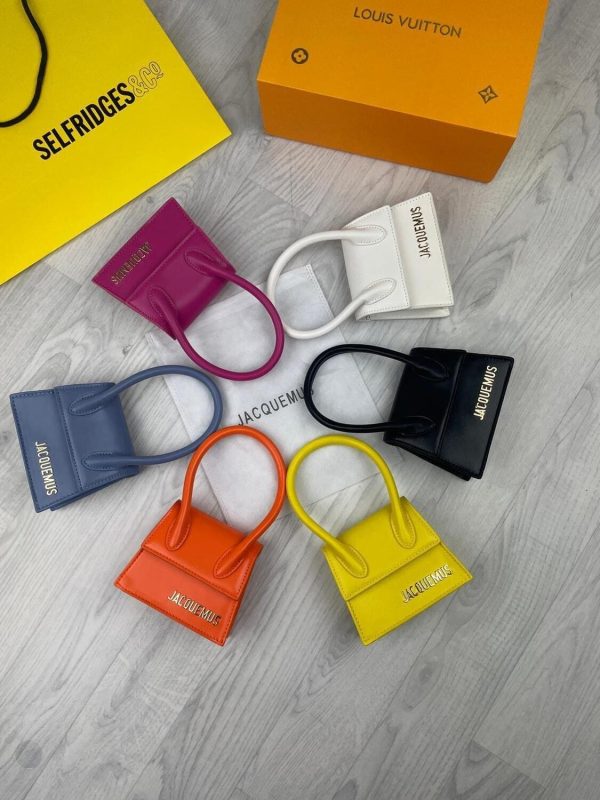Jacquemus Le Chiquito Mini Replica Bag Luxury Crossbody Square Handbag for Women (White, Black, Yellow, Orange, Purple, Grey) Jacquemus Le Chiquito Mini Replica Bag Luxury Crossbody Square Handbag for Women (White, Black, Yellow, Orange, Purple, Grey)