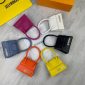 Jacquemus Le Chiquito Mini Replica Bag Luxury Crossbody Square Handbag for Women (White, Black, Yellow, Orange, Purple, Grey)