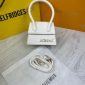 Jacquemus Le Chiquito Mini Replica Bag Luxury Crossbody Square Handbag for Women In White Color