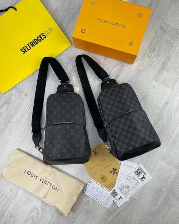 Fake Black LV Cross
