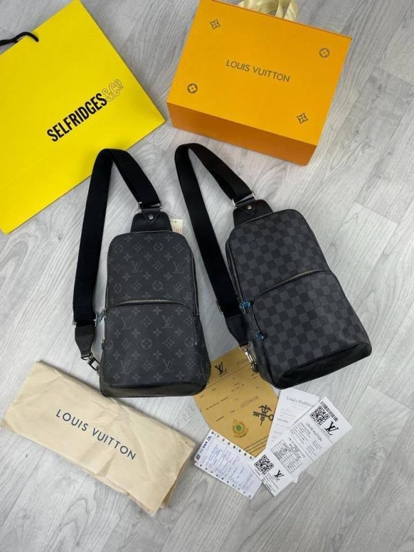 Fake Black LV Cross