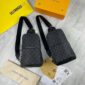 Fake Black LV Cross