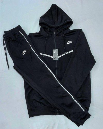 Nike Fleece Tracksuit in black color