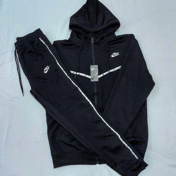 Nike Fleece Tracksuit in black color