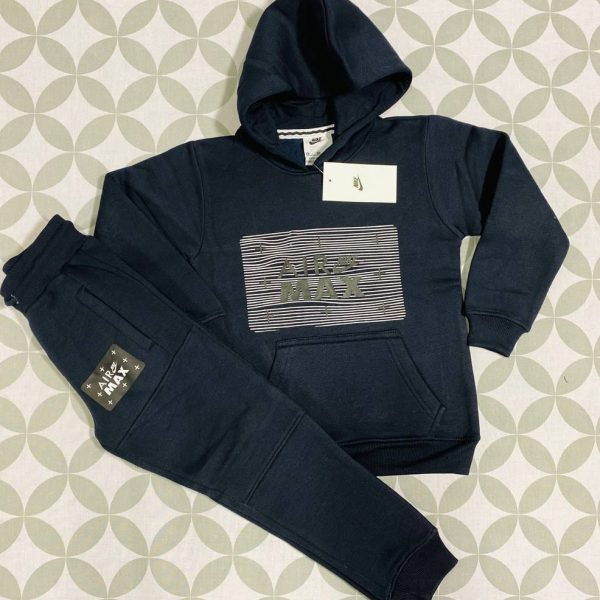 Kids Nike Airmax Tracksuit in navy blue Color