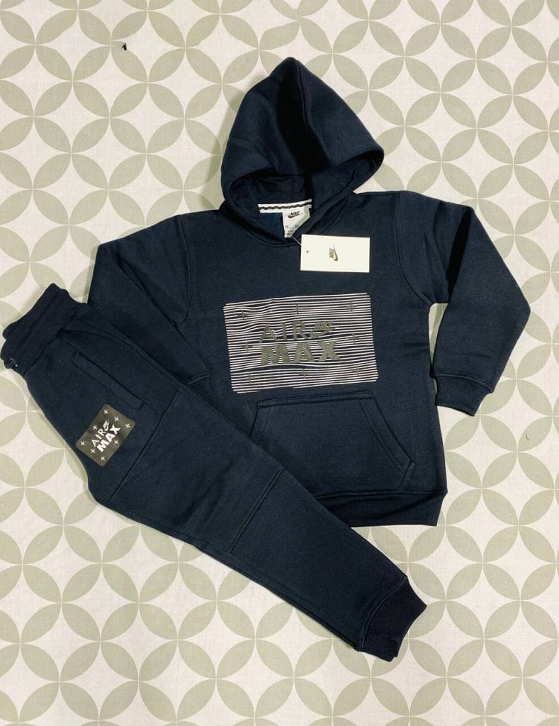Kids Nike Airmax Tracksuit in navy blue Color