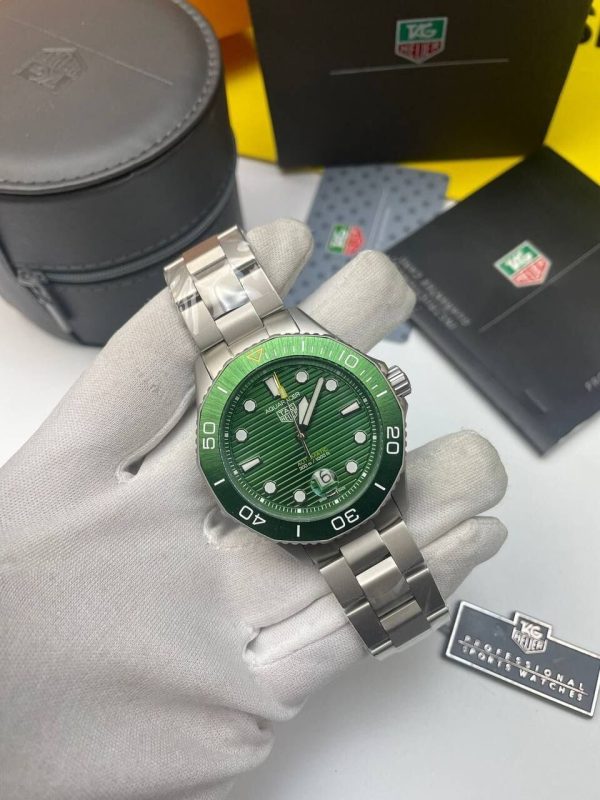 Tag Watch with Metal Strap Green Dial Tag Watch with Metal Strap Green Dial